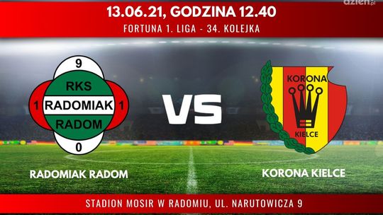 Radomiak Radom - Korona Kielce (relacja LIVE)