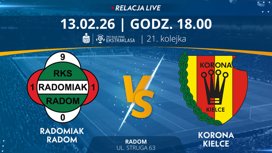 Radomiak Radom - Korona Kielce (relacja LIVE)