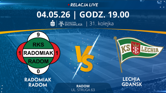 Radomiak Radom - Lechia Gdańsk (relacja LIVE)