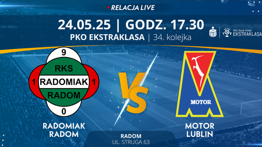 Radomiak Radom - Motor Lublin (relacja LIVE)