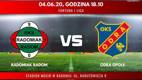 Radomiak Radom - Odra Opole (relacja LIVE)