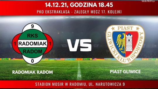 Radomiak Radom - Piast Gliwice (relacja LIVE) 