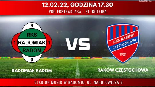 Radomiak Radom - Raków Częstochowa (relacja LIVE)