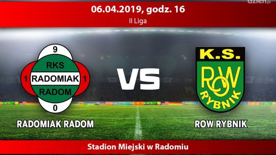 Radomiak Radom - ROW Rybnik (relacja LIVE) Radomiak Radom - ROW Rybnik (relacja LIVE)