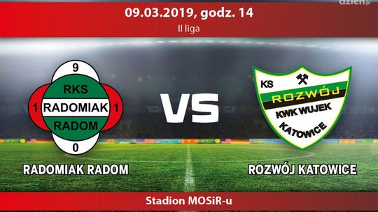 Radomiak Radom - Rozwój Katowice (relacja LIVE)