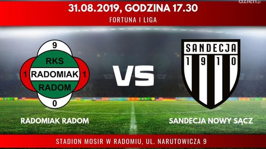 Radomiak Radom - Sandecja Nowy Sącz (relacja LIVE)