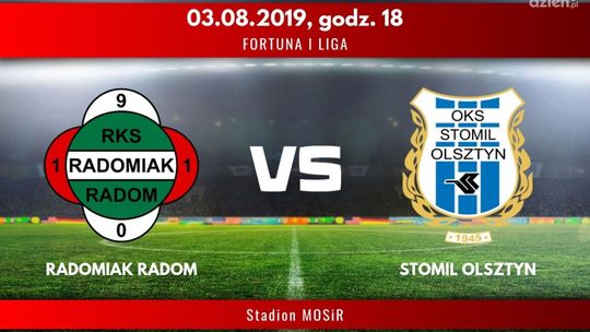 Radomiak Radom - Stomil Olsztyn (relacja LIVE)