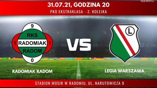 Radomiak Radom vs Legia Warszawa (relacja LIVE)