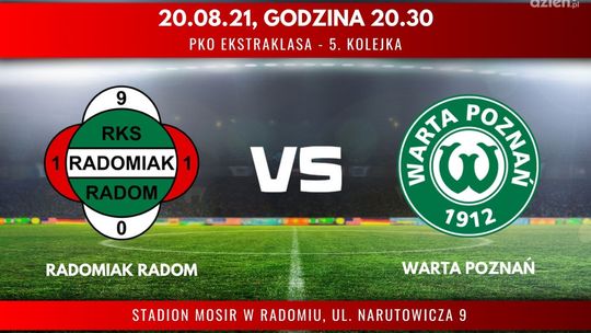 Radomiak Radom - Warta Poznań (relacja LIVE)
