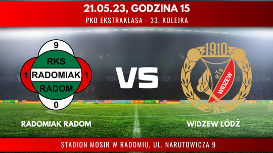 Radomiak Radom - Widzew Łódź (relacja LIVE)