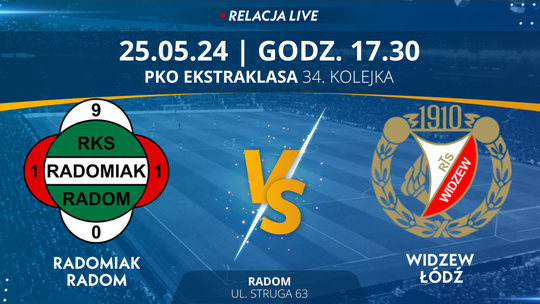 Radomiak Radom - Widzew Łódź (relacja LIVE)