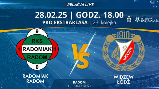 Radomiak Radom - Widzew Łódź (relacja LIVE)