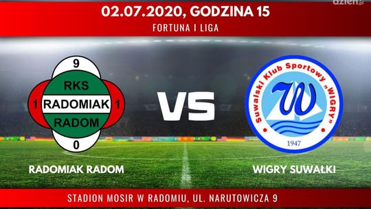 Radomiak Radom - Wigry Suwałki (relacja LIVE)