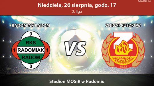Radomiak Radom - Znicz Pruszków (relacja LIVE)