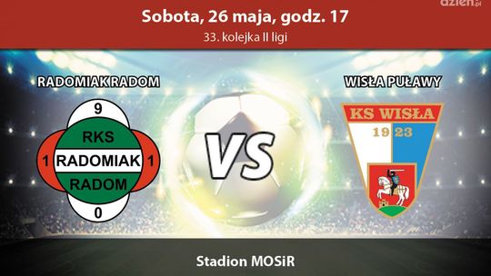 Radomiak zremisował z Wisłą Puławy