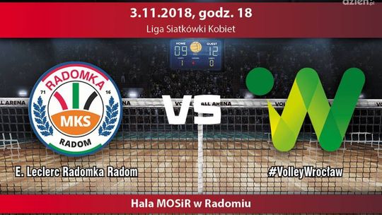 Radomka Radom - Volley Wrocław (relacja LIVE)