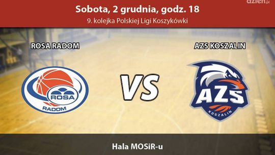 ROSA Radom - AZS Koszalin (relacja LIVE)