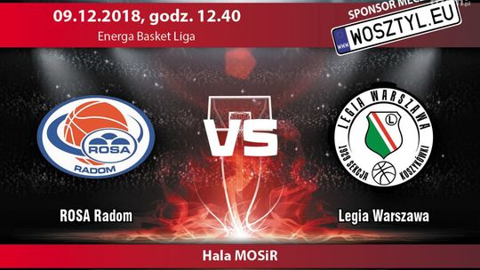 ROSA Radom - Legia Warszawa (relacja LIVE)