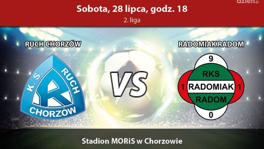 Ruch Chorzów - Radomiak Radom (relacja LIVE)