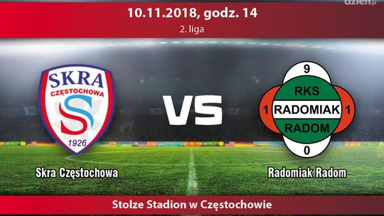 Skra Częstochowa - Radomiak Radom (Relacja LIVE)