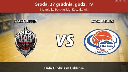Start Lublin - ROSA Radom 101:97 (zapis relacji LIVE)