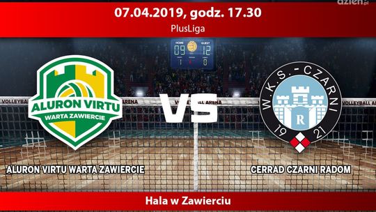Warta Zawiercie - Cerrad Czarni Radom (relacja LIVE) Warta Zawiercie - Cerrad Czarni Radom (relacja LIVE)