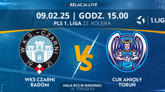 WKS Czarni Radom - CUK Anioły Toruń