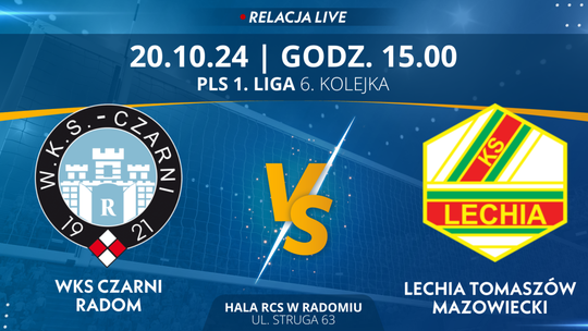 WKS Czarni Radom - Lechia Tomaszów Mazowiecki (relacja LIVE)