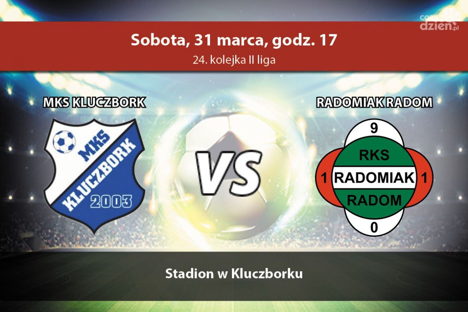 Bolesna porażka Radomiaka. 1:3 w Kluczborku...