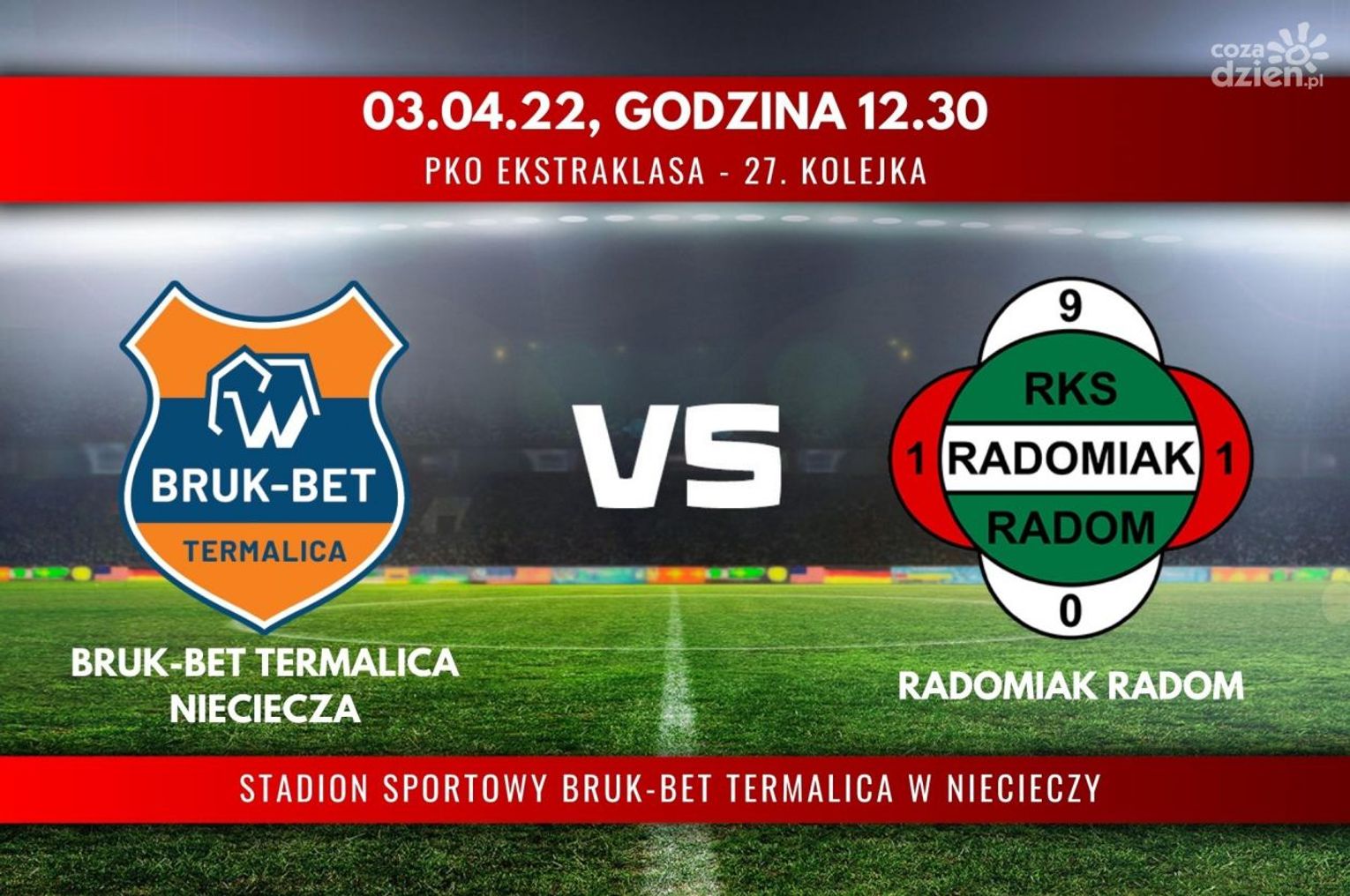 Bruk-Bet Termalica Nieciecza - Radomiak Radom (relacja LIVE) Bruk-Bet Termalica Nieciecza - Radomiak Radom (relacja LIVE)