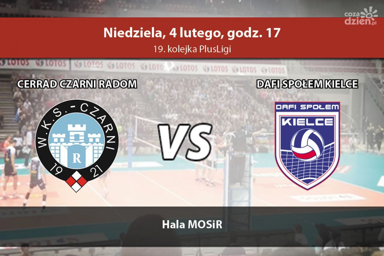 Cerrad Czarni Radom - Dafi Społem Kielce (relacja LIVE)