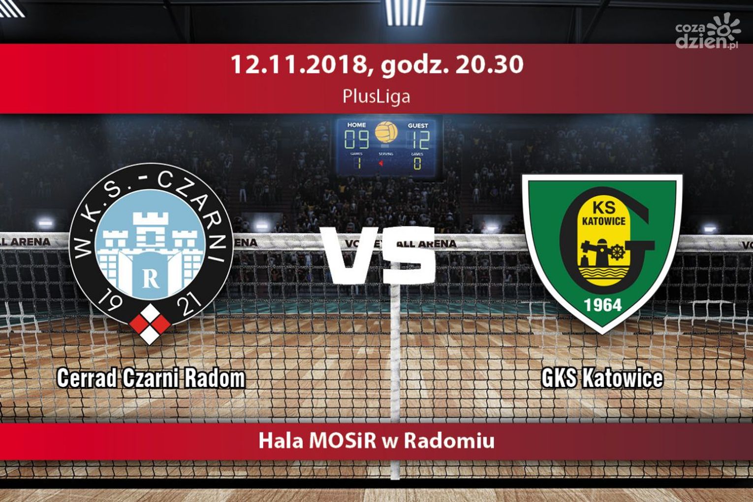 Cerrad Czarni Radom - GKS Katowice (relacja LIVE) Cerrad Czarni Radom - GKS Katowice (relacja LIVE)