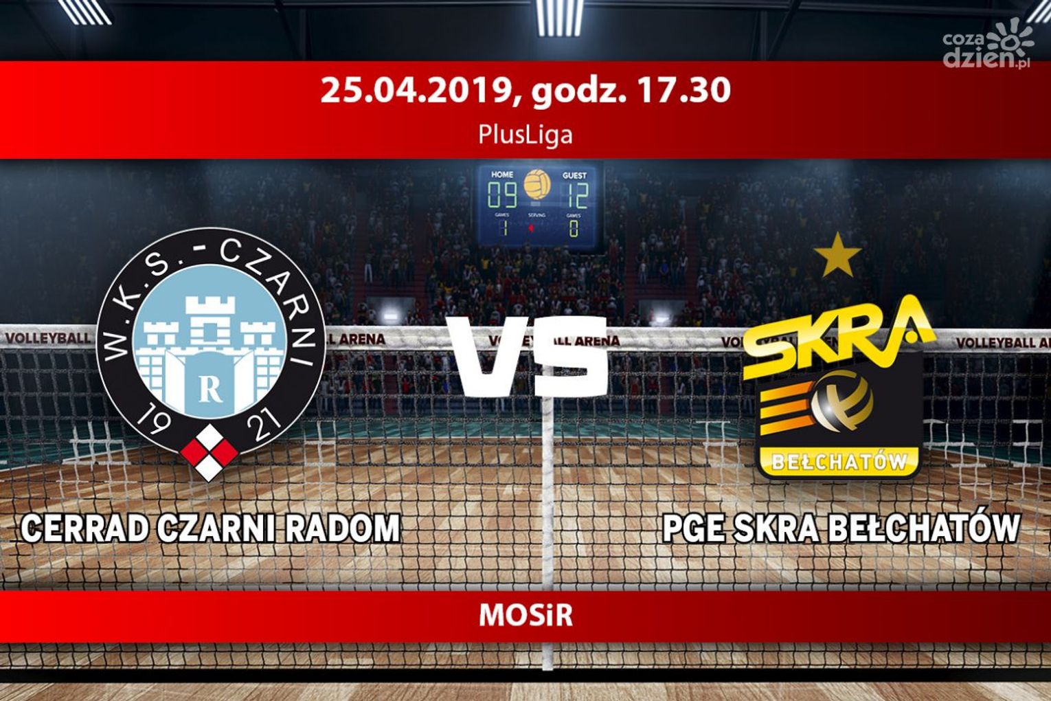 Cerrad Czarni Radom - PGE Skra Bełchatów (relacja LIVE) Cerrad Czarni Radom - PGE Skra Bełchatów (relacja LIVE)