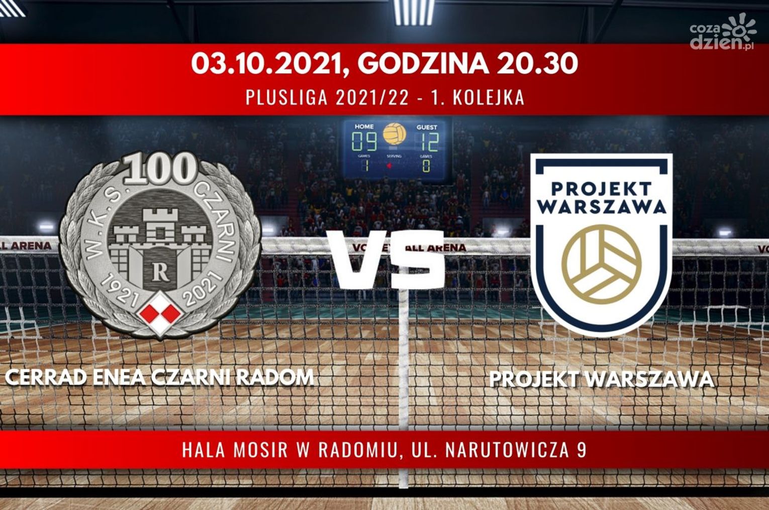 Cerrad Enea Czarni Radom - Projekt Warszawa (relacja LIVE) Cerrad Enea Czarni Radom - Projekt Warszawa (relacja LIVE)