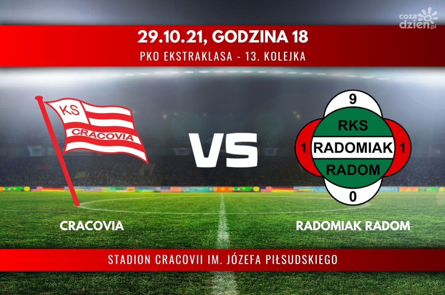 Cracovia - Radomiak Radom (relacja LIVE) Cracovia - Radomiak Radom (relacja LIVE)