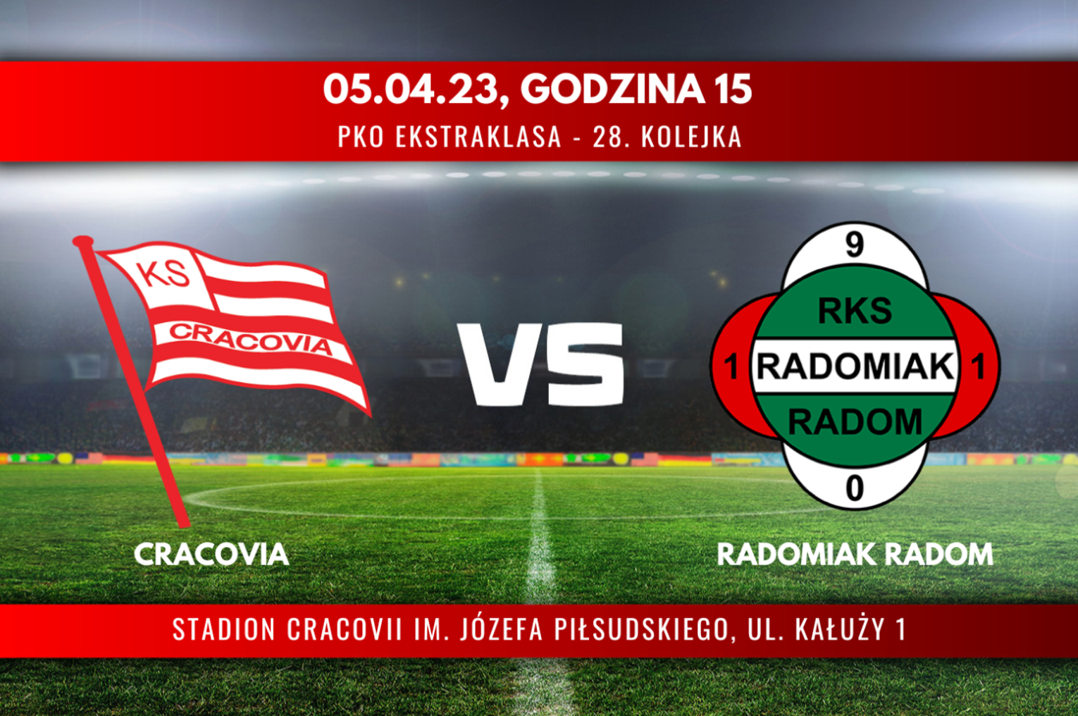 Cracovia - Radomiak Radom (relacja LIVE) Cracovia - Radomiak Radom (relacja LIVE)
