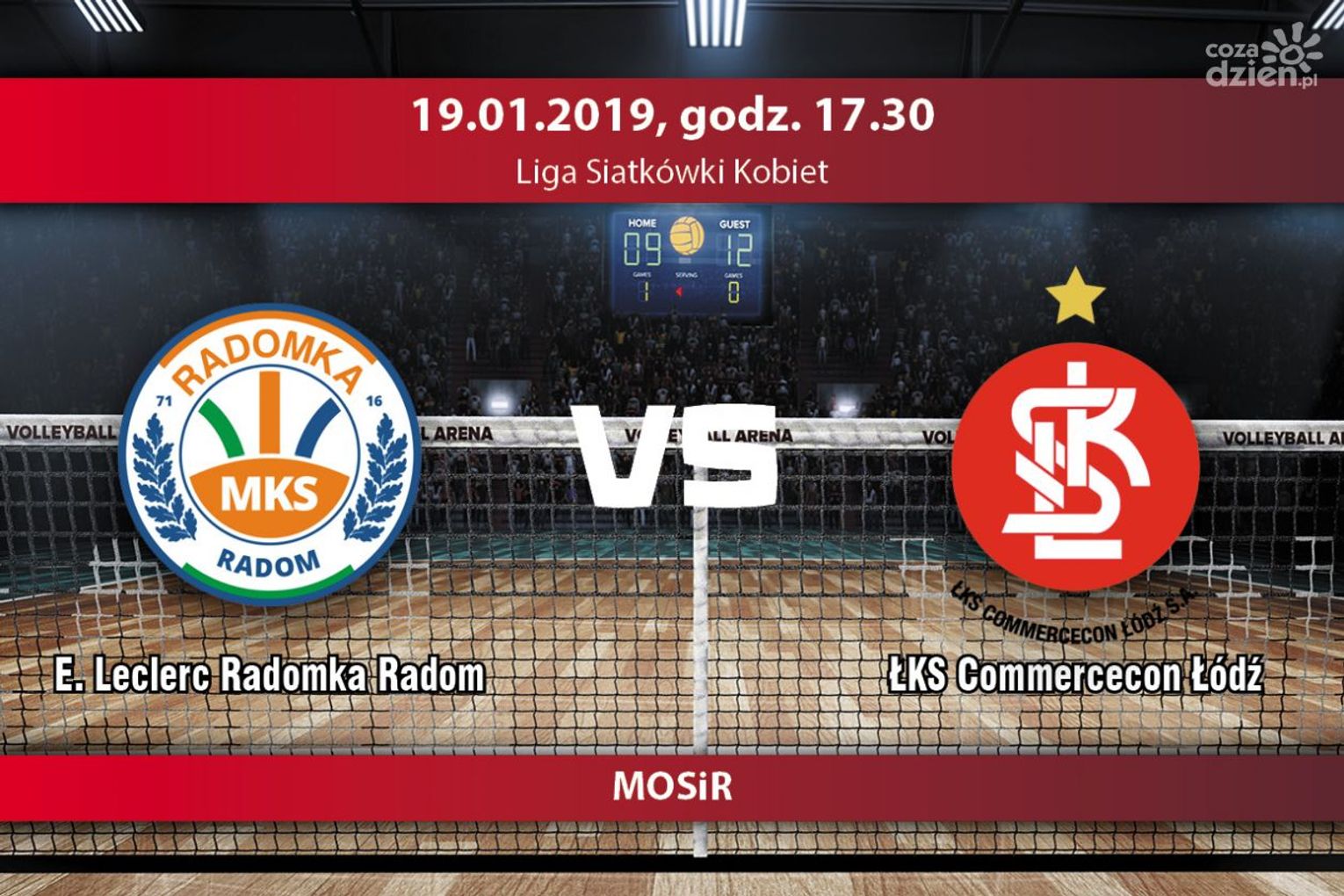 E. Leclerc Radomka - ŁKS Łódź (relacja LIVE) E. Leclerc Radomka - ŁKS Łódź (relacja LIVE)