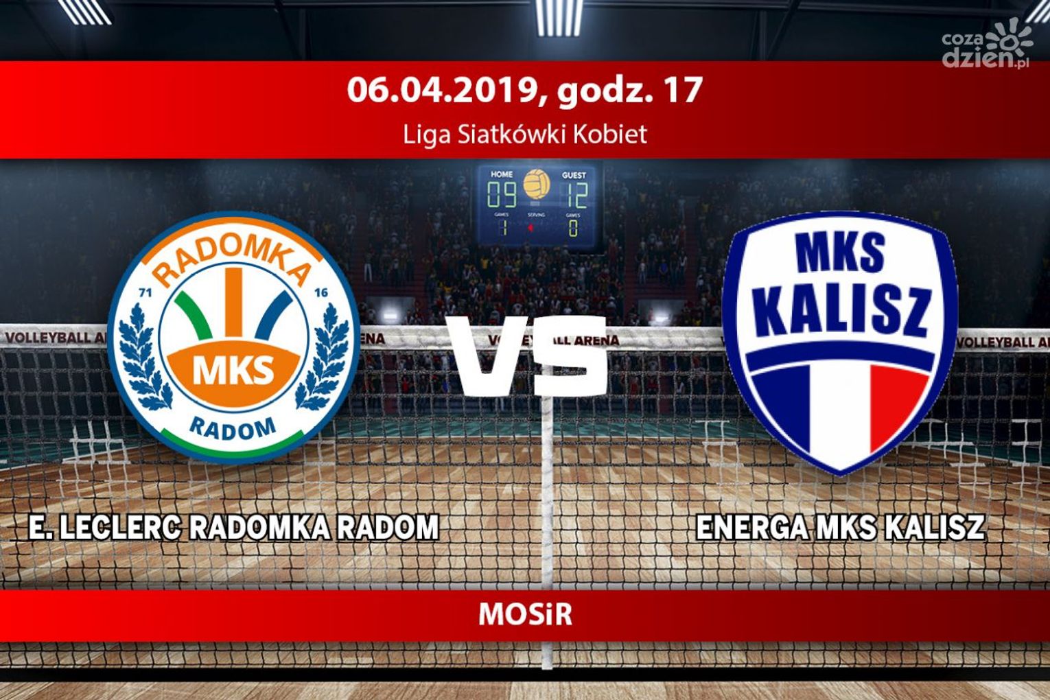 E. Leclerc Radomka - MKS Kalisz (relacja LIVE) E. Leclerc Radomka - MKS Kalisz (relacja LIVE)