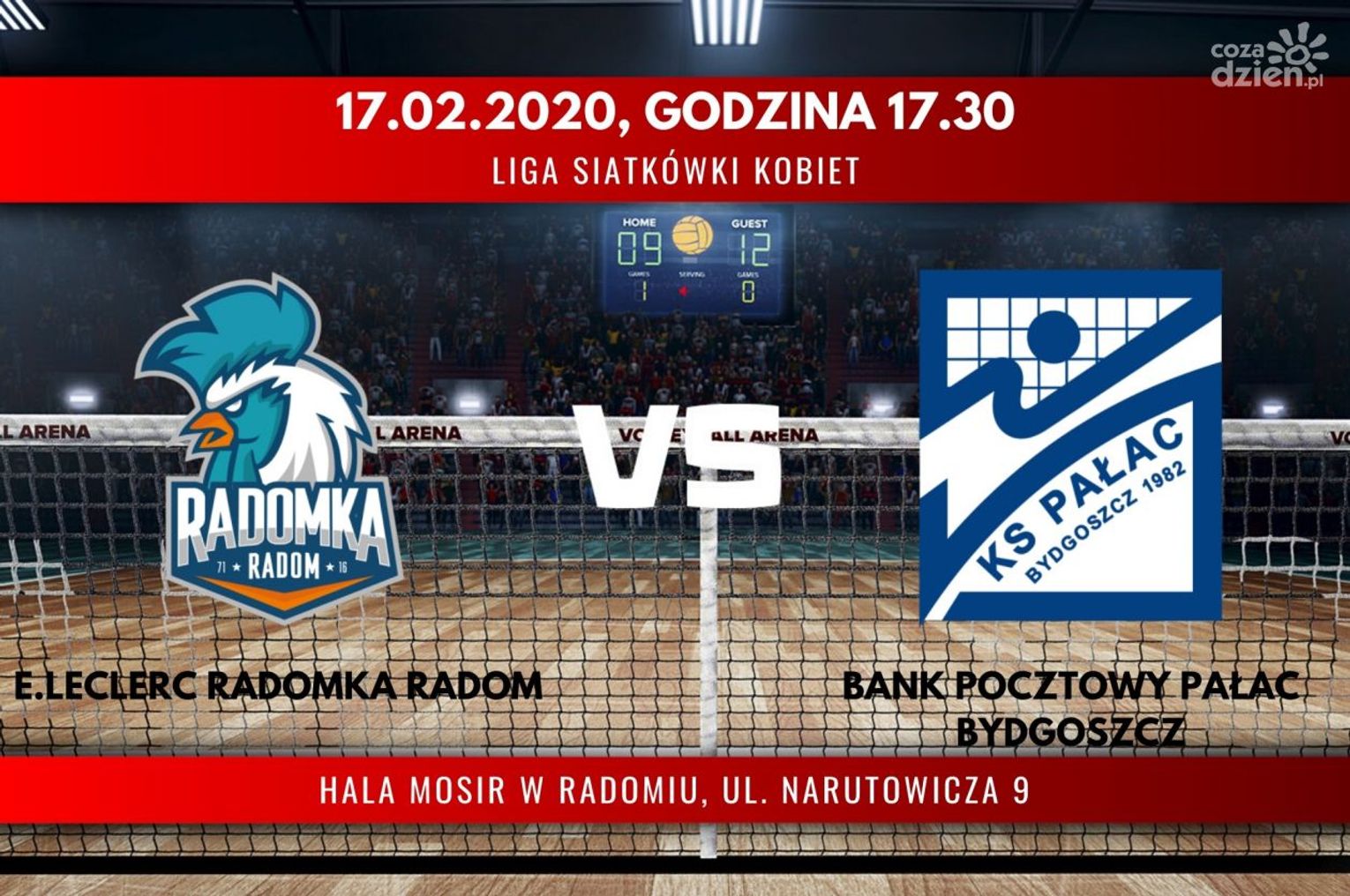 E.Leclerc Radomka Radom - Bank Pocztowy Pałac Bydgoszcz (relacja LIVE) E.Leclerc Radomka Radom - Bank Pocztowy Pałac Bydgoszcz (relacja LIVE)