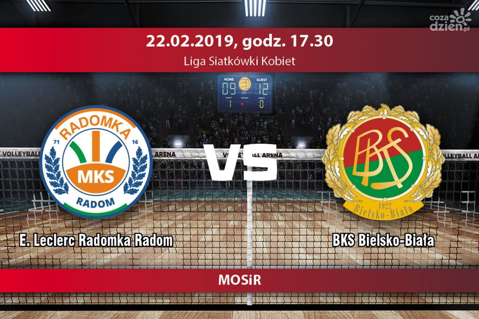 E. Leclerc Radomka Radom - BKS Bielsko-Biała (relacja LIVE)