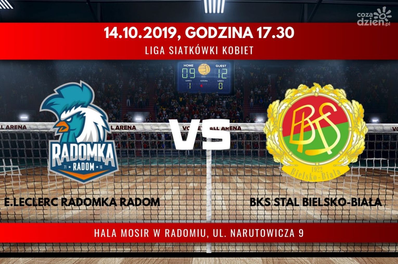 E.Leclerc Radomka Radom - BKS Stal Bielsko-Biała (relacja LIVE)