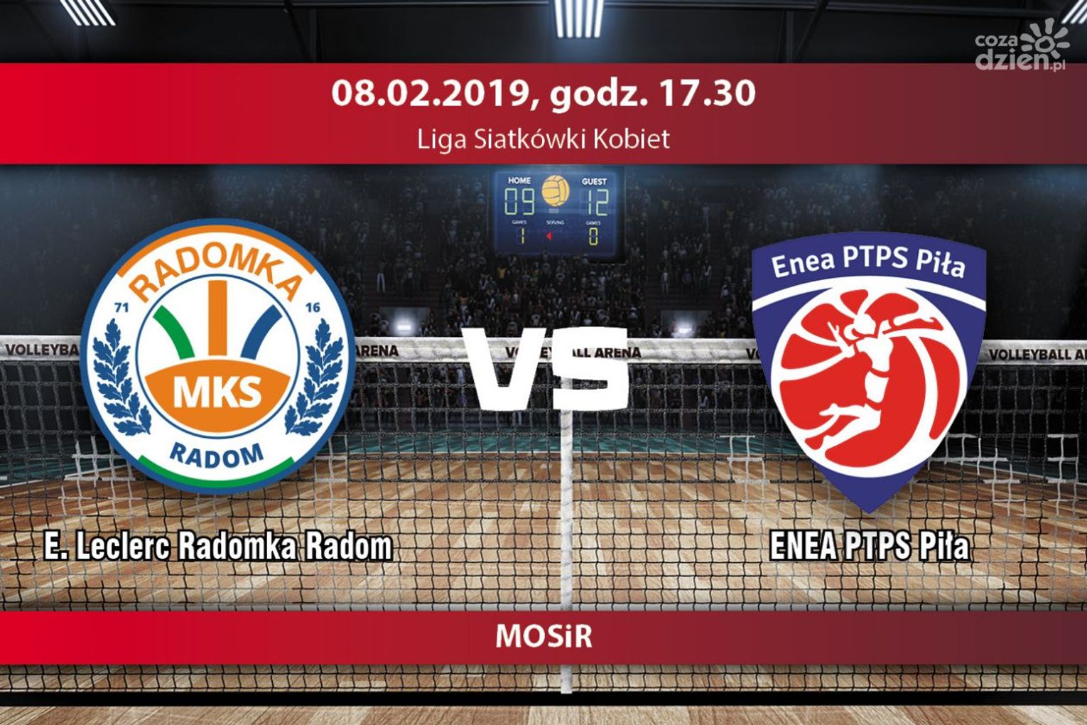 E. Leclerc Radomka Radom - Enea PTPS Piła (relacja LIVE)