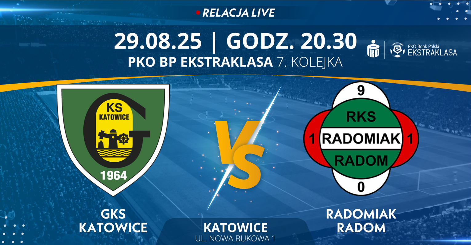 GKS Katowice - Radomiak Radom (relacja LIVE)