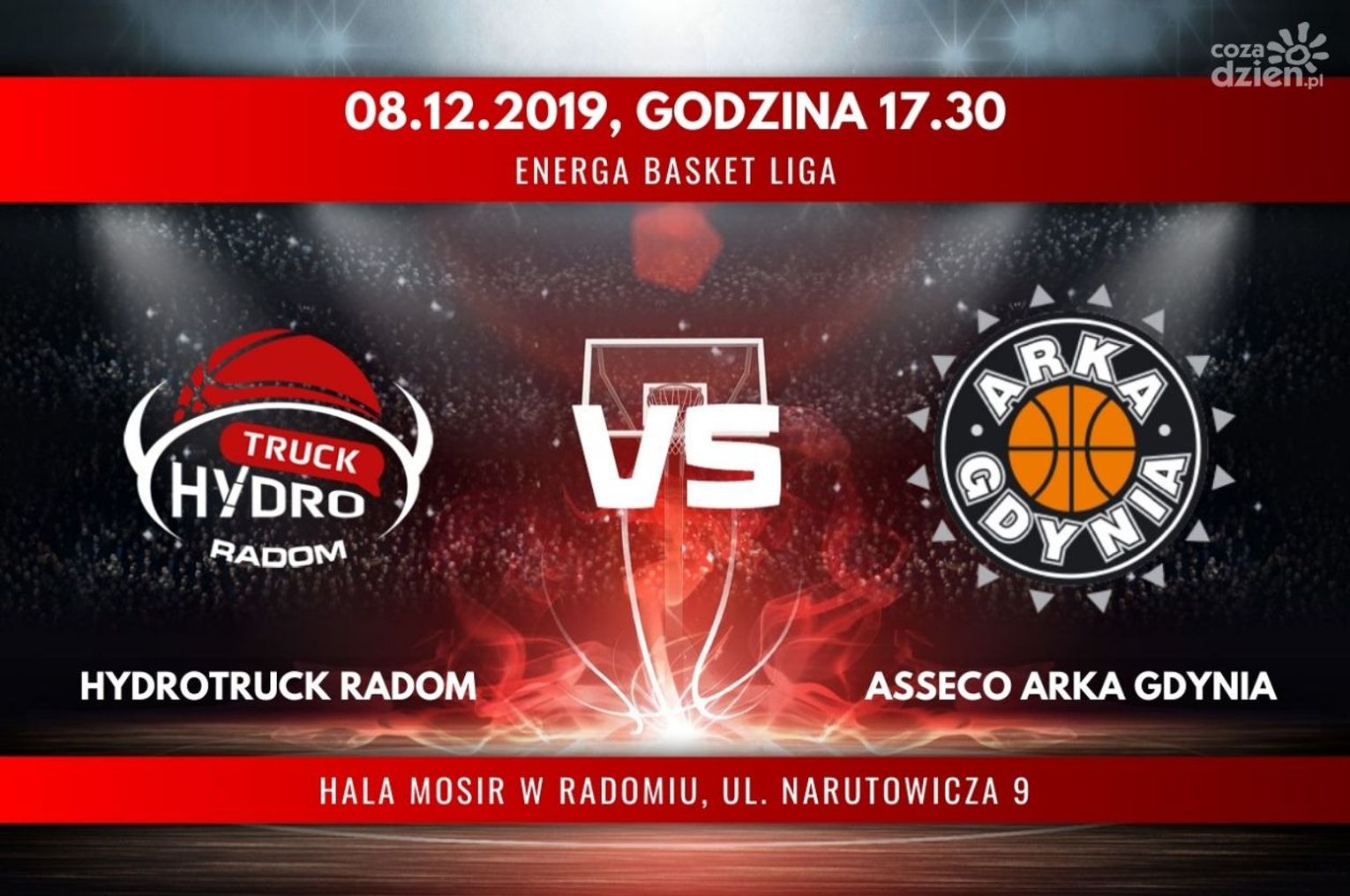 HydroTruck Radom - Asseco Arka Gdynia (relacja LIVE) HydroTruck Radom - Asseco Arka Gdynia (relacja LIVE)