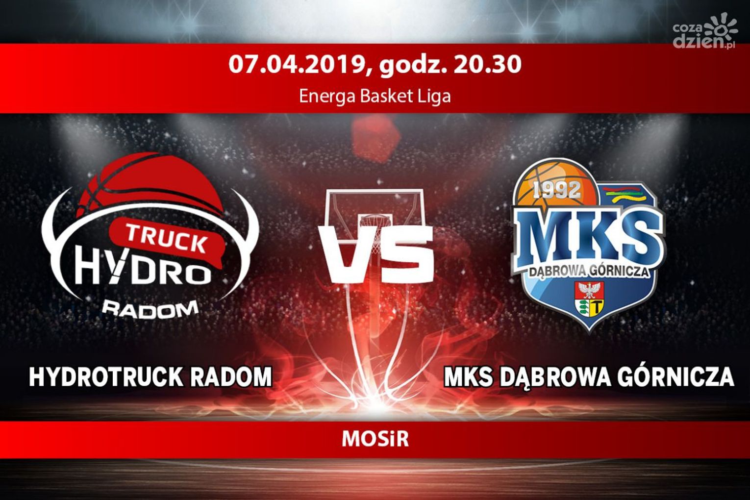 HydroTruck Radom - MKS Dąbrowa Górnicza (relacja LIVE)