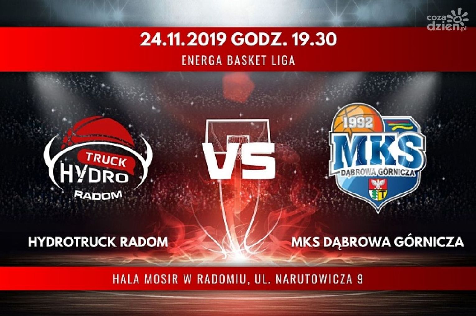 HydroTruck Radom - MKS Dąbrowa Górnicza (relacja LIVE)