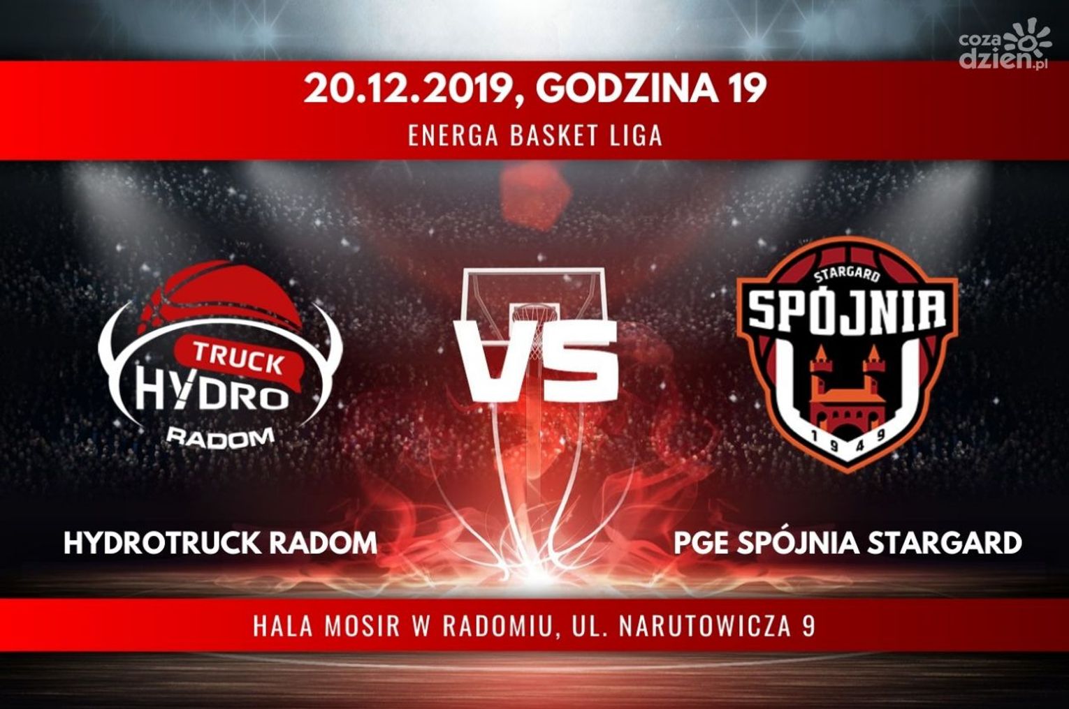 HydroTruck Radom - PGE Spójnia Stargard (relacja LIVE) HydroTruck Radom - PGE Spójnia Stargard (relacja LIVE)