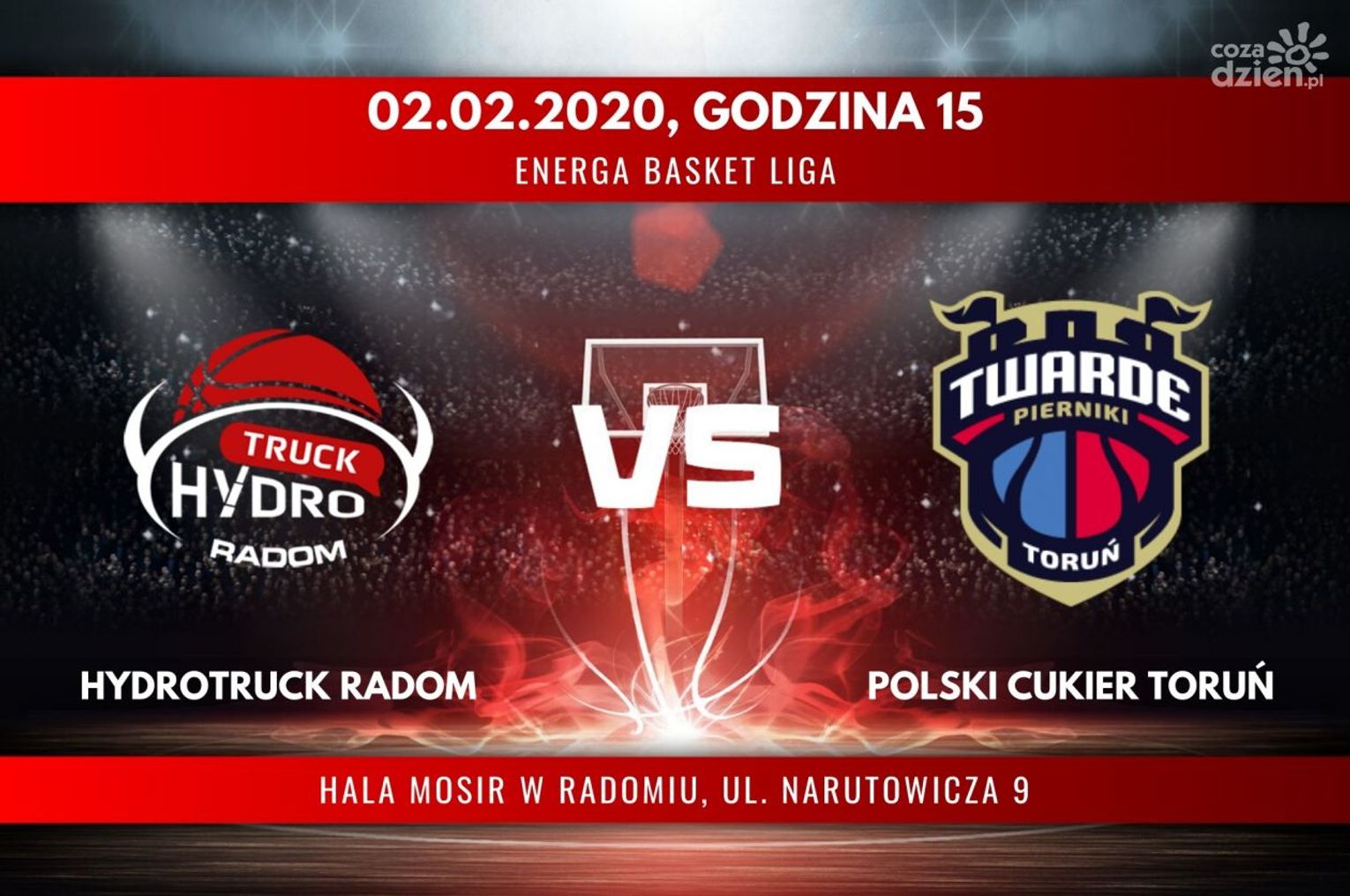 HydroTruck Radom - Polski Cukier Toruń (relacja LIVE) HydroTruck Radom - Polski Cukier Toruń (relacja LIVE)