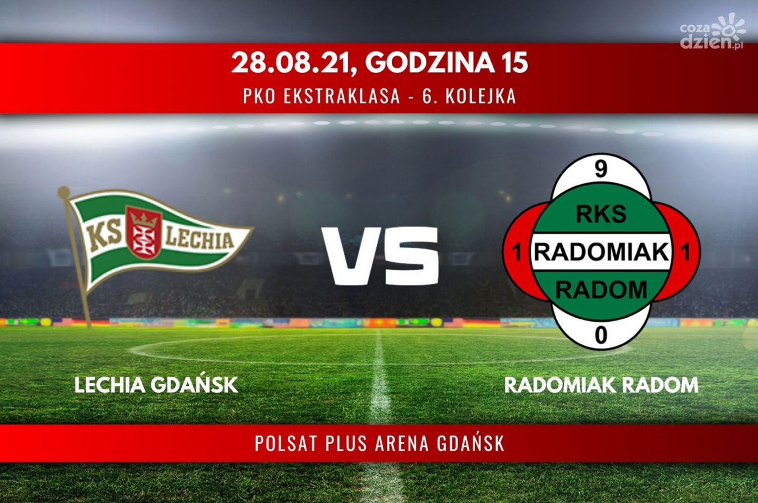 Lechia Gdańsk - Radomiak Radom (relacja LIVE) Lechia Gdańsk - Radomiak Radom (relacja LIVE)