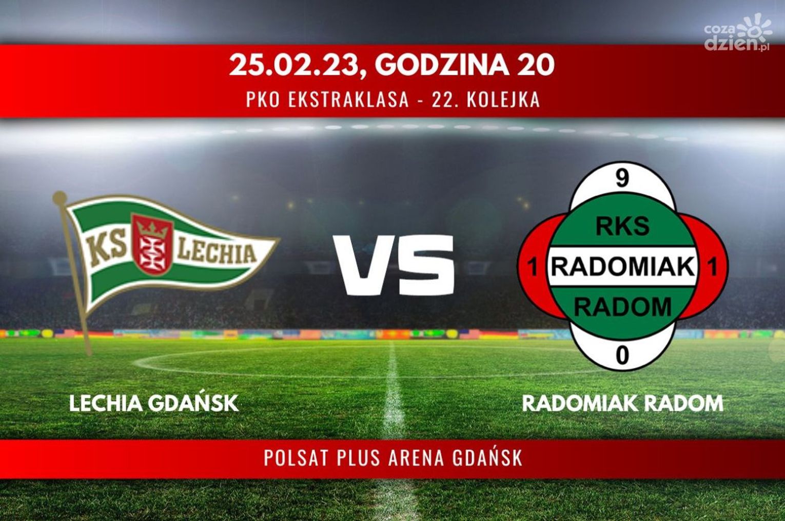 Lechia Gdańsk - Radomiak Radom (relacja LIVE) Lechia Gdańsk - Radomiak Radom (relacja LIVE)